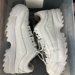 White Chunky Sneakers
